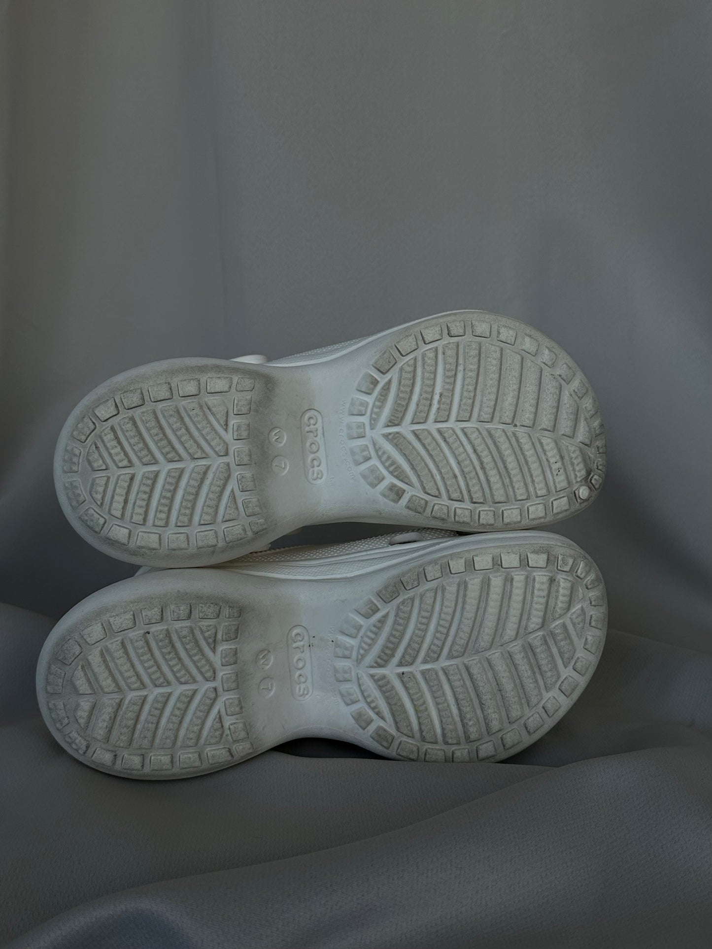 Тапулі Crocs Platform Bae Cream White(38 см)