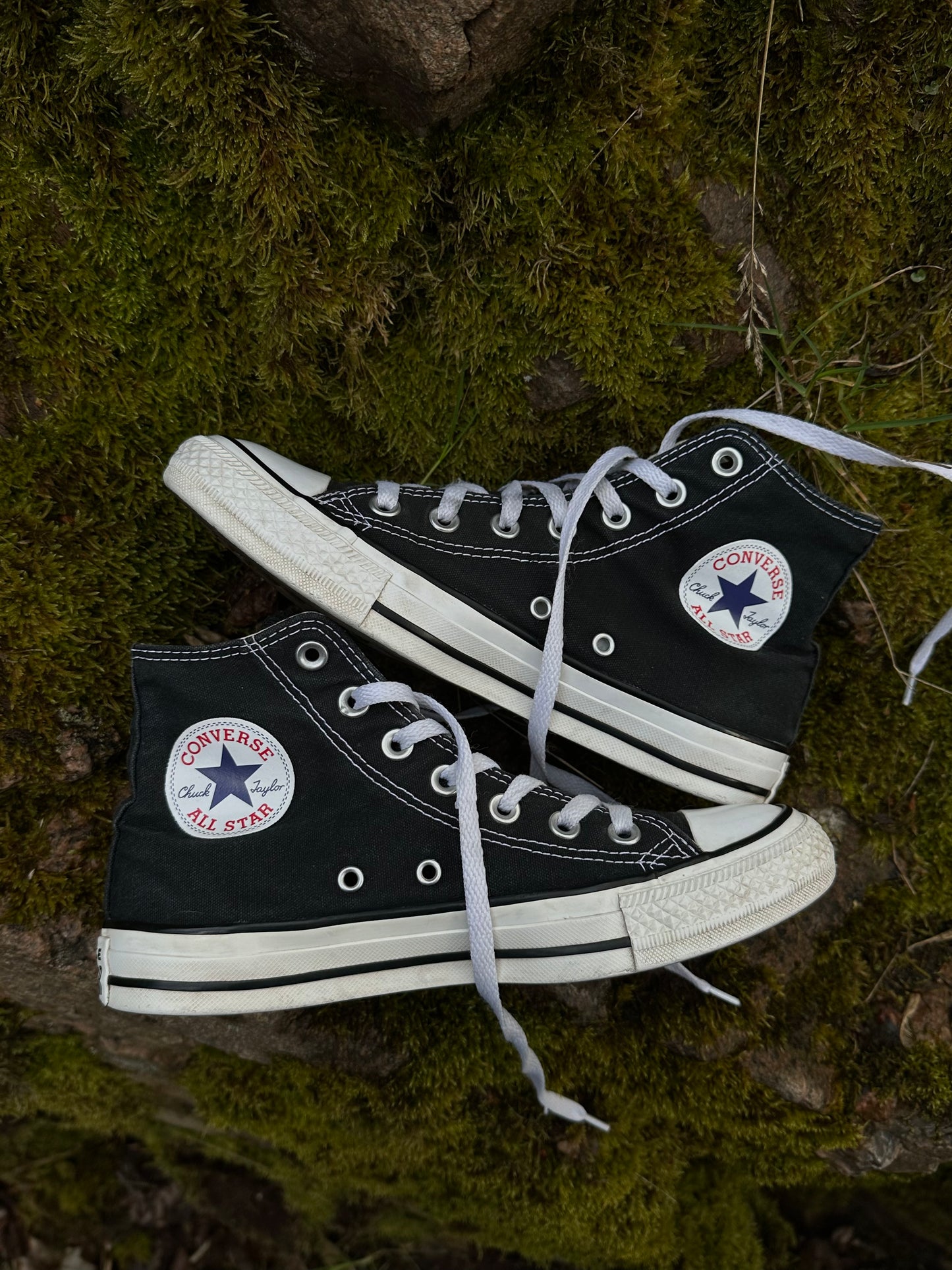 Чорні Converse All Star Black Hi(38)