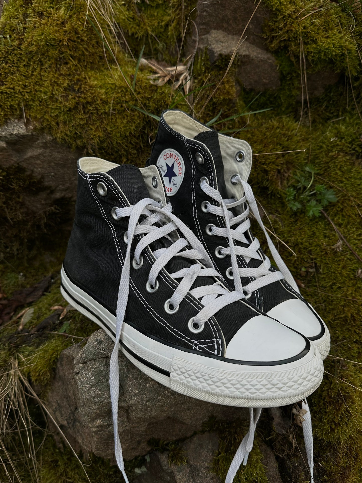 Чорні Converse All Star Black Hi(38)