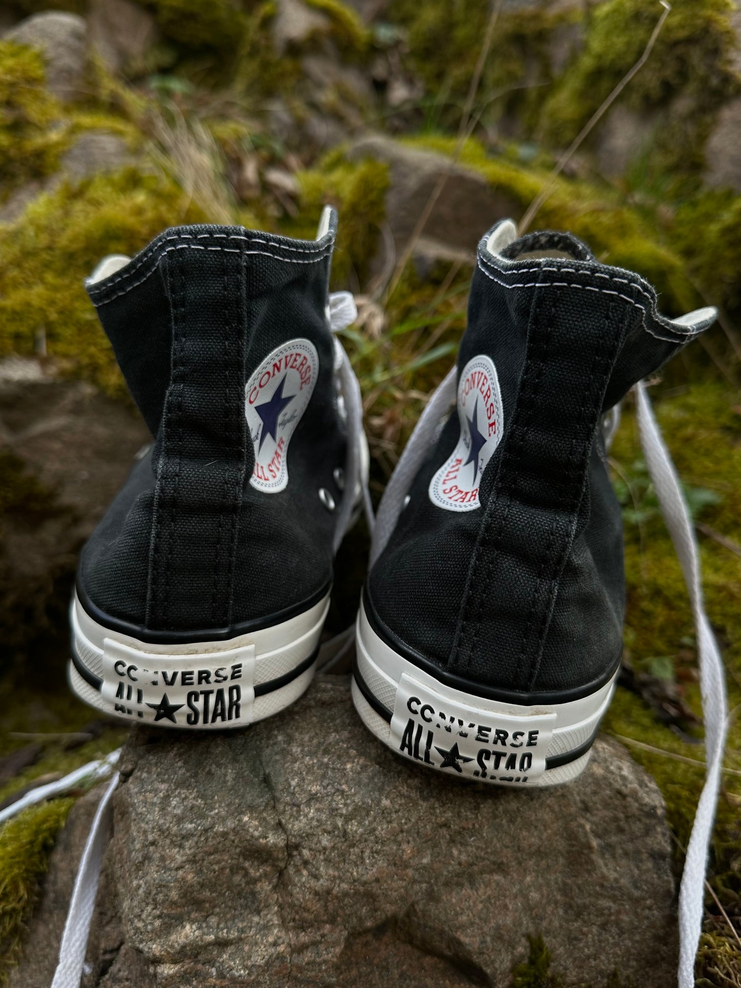 Чорні Converse All Star Black Hi(38)