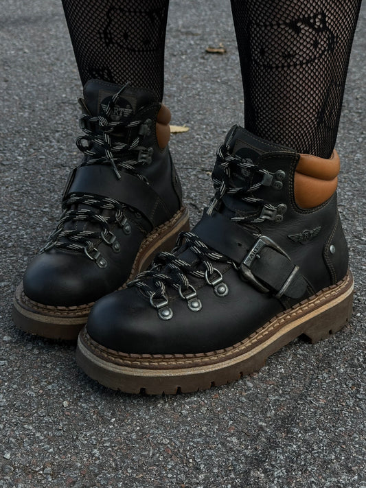 вінтажні шкіряні черевики Art Personal Boots(38)