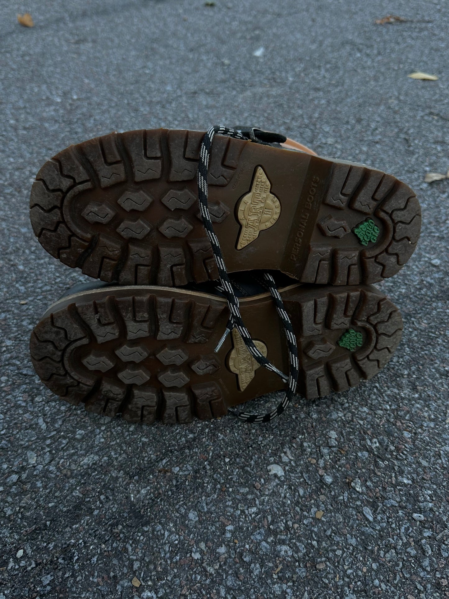 вінтажні шкіряні черевики Art Personal Boots(38)
