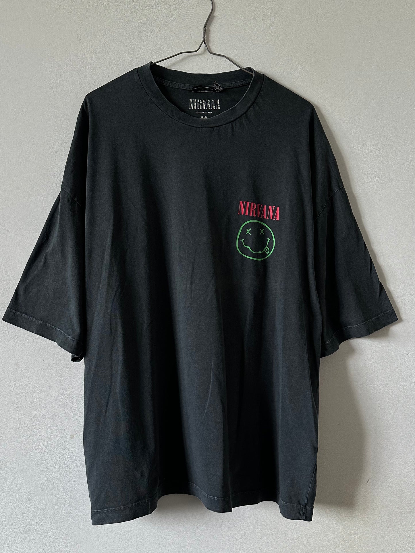 Оверсайз футболка мерч Nirvana Serve the Servants(XL)