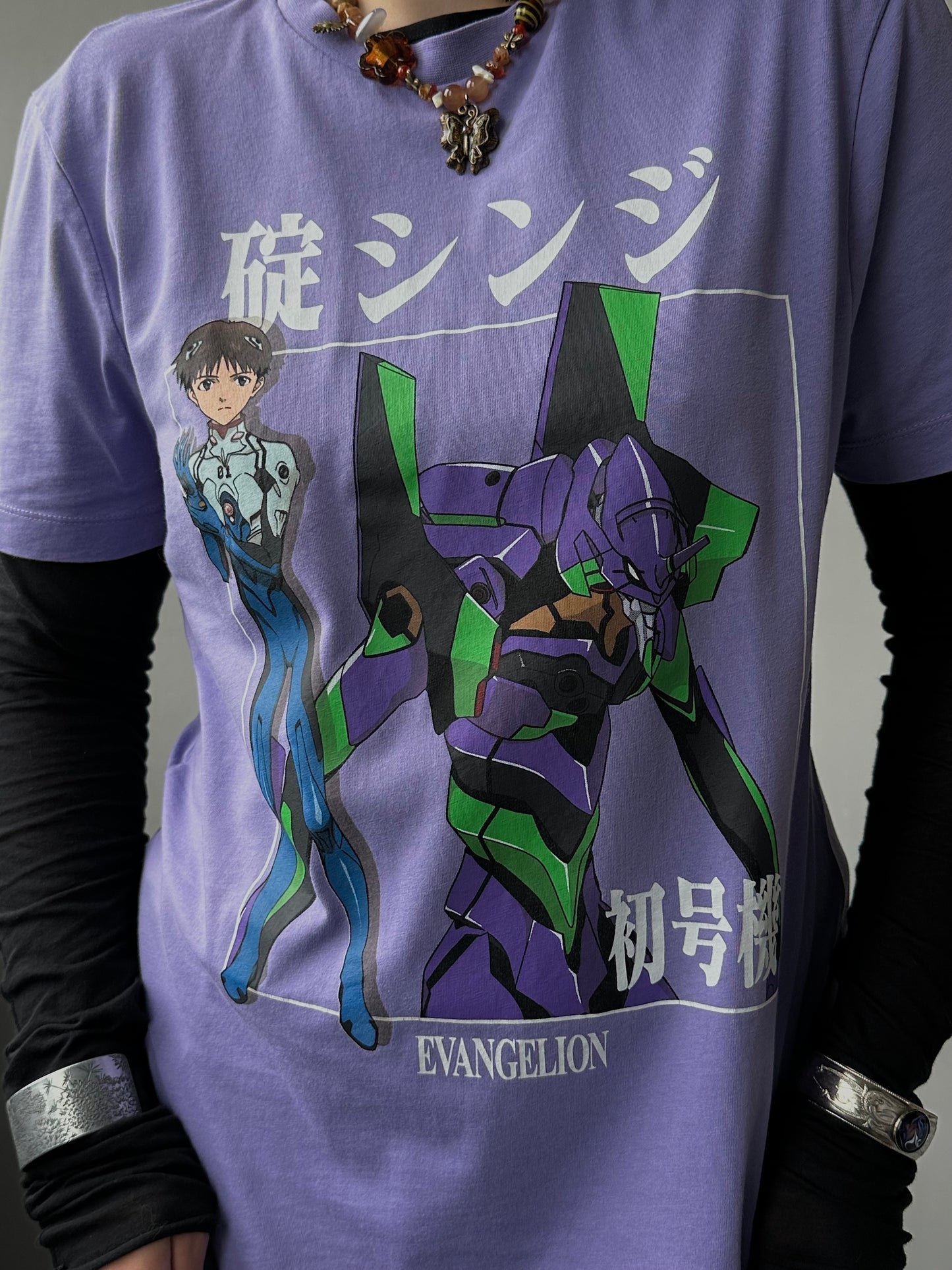 Футболка мерч Evangelion(S/M)