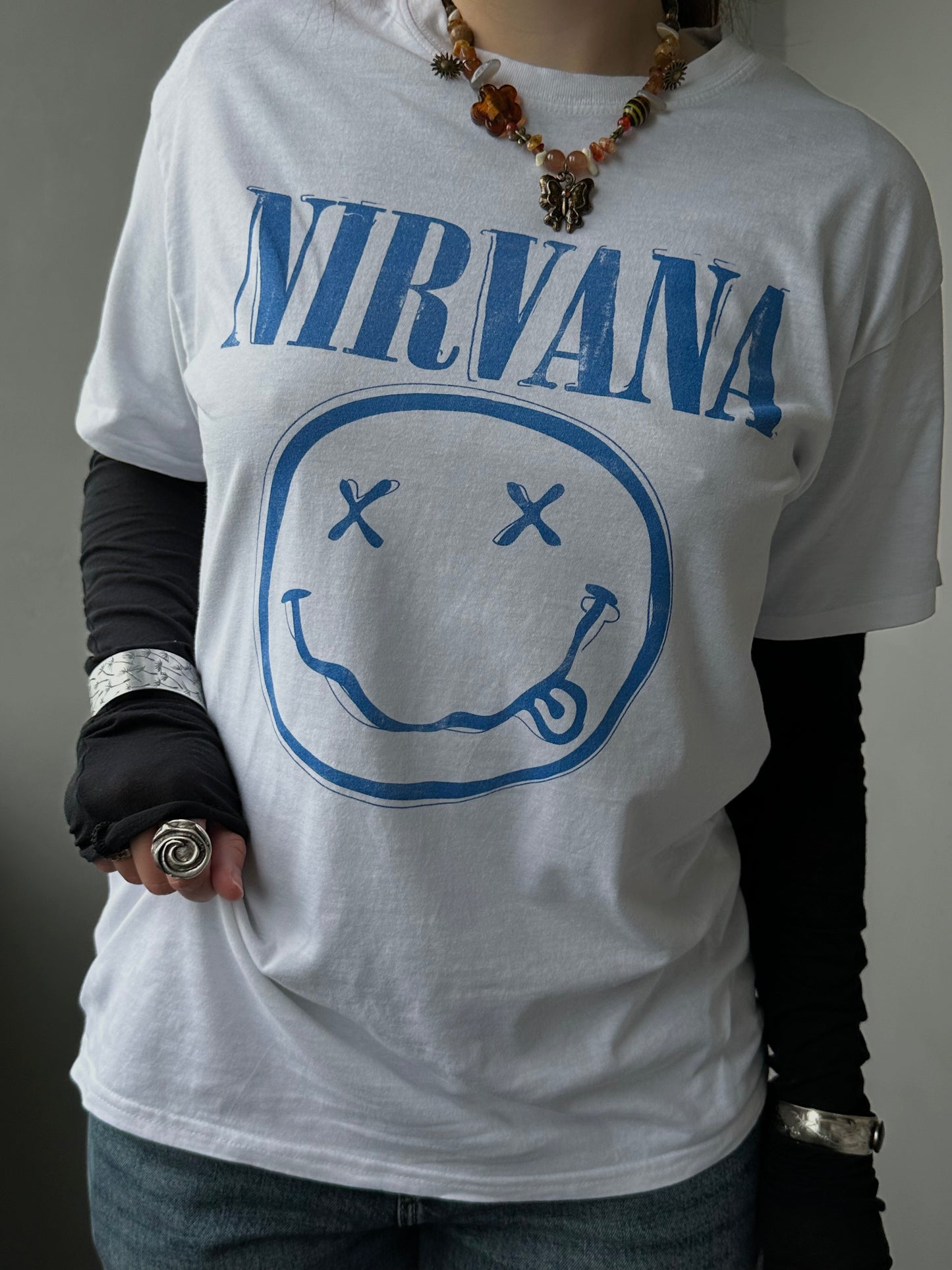 Футболка мерч Nirvana (S/M)
