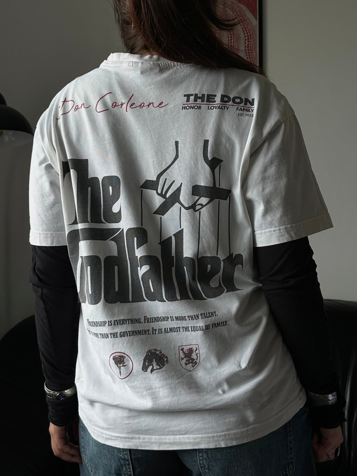 Футболка мерч The Godfather(М)