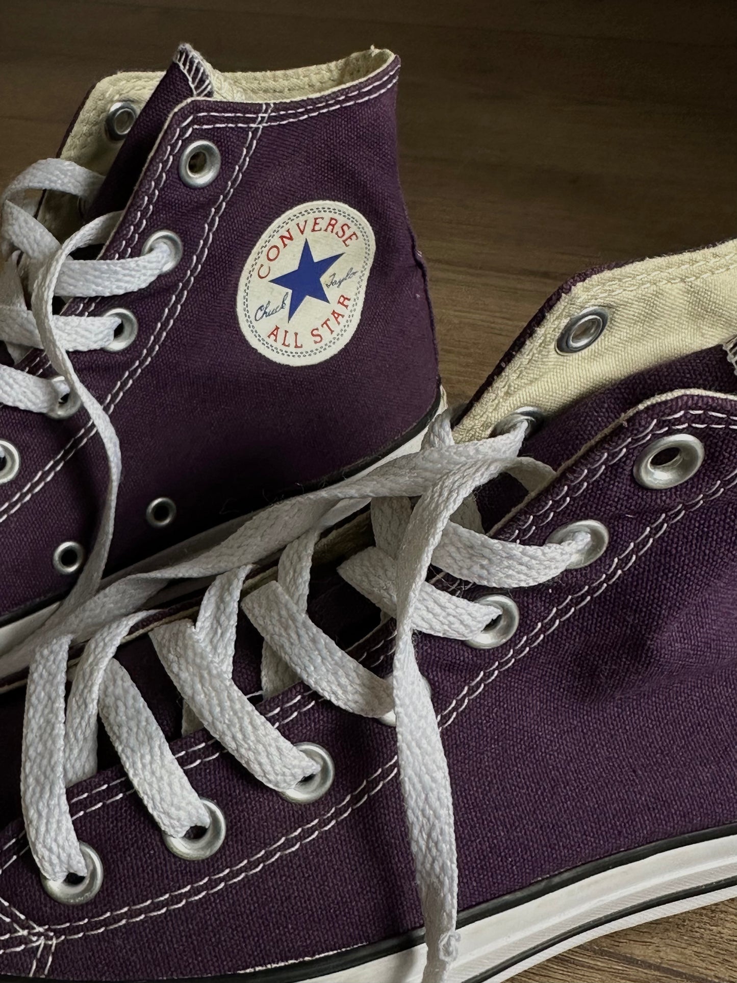 Converse All Star Purple Hi(38)