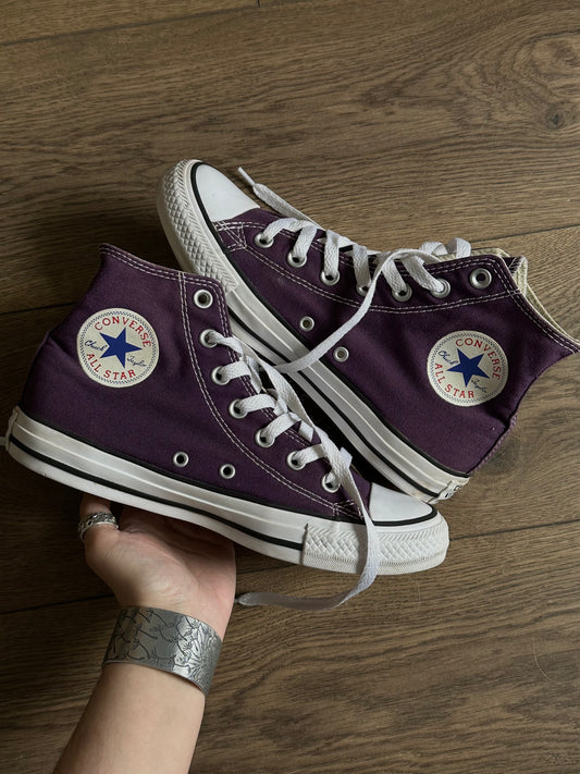 Converse All Star Purple Hi(38)