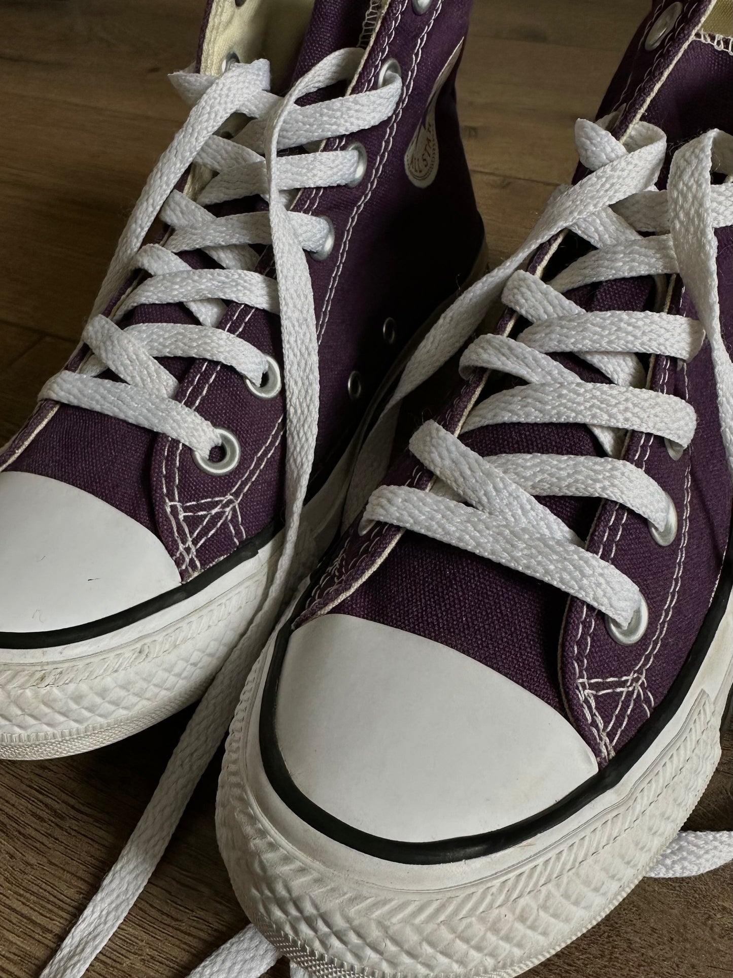 Converse All Star Purple Hi(38)