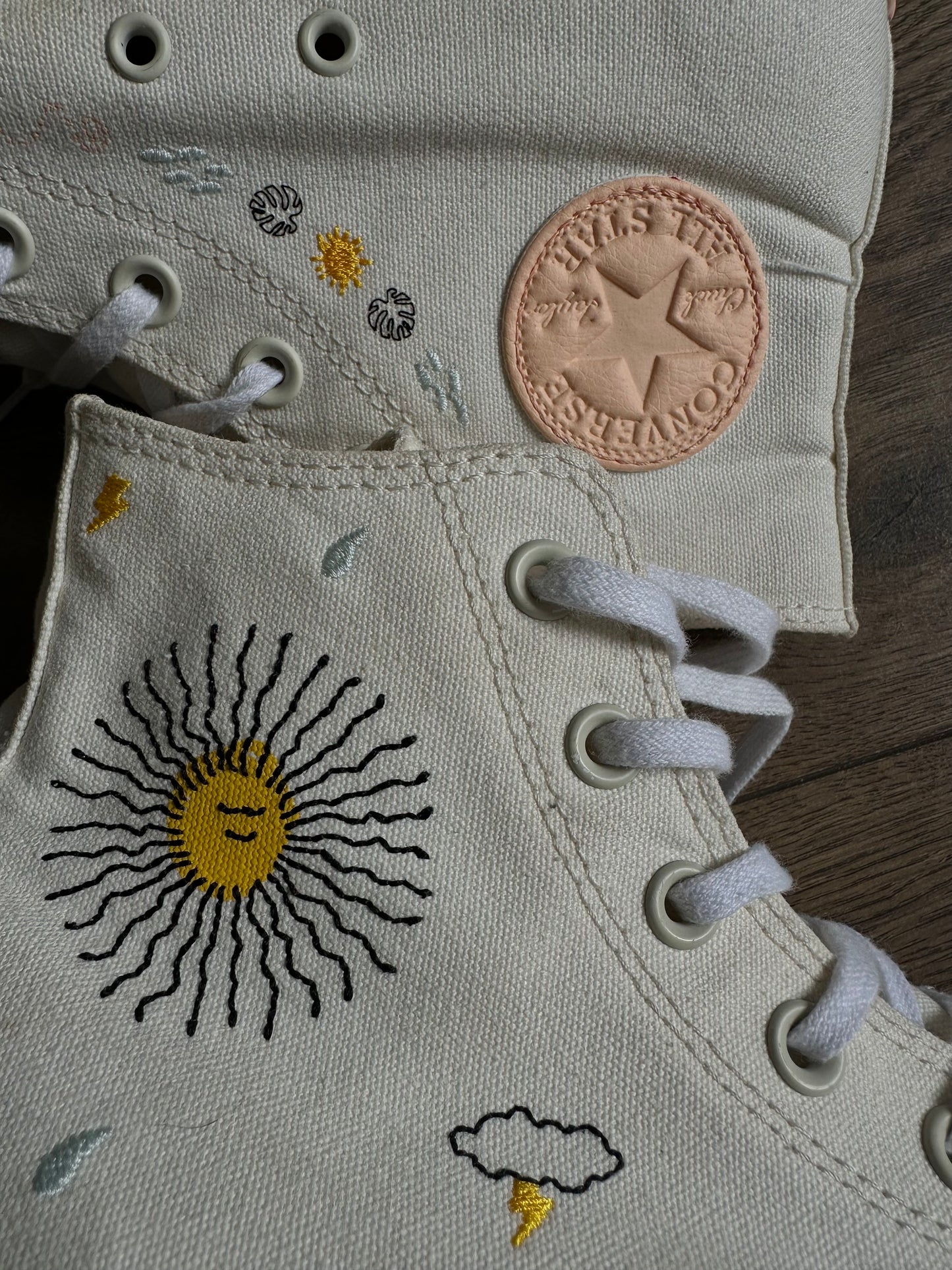 Converse CTAS Hi Lift Floral Embroidery(39)
