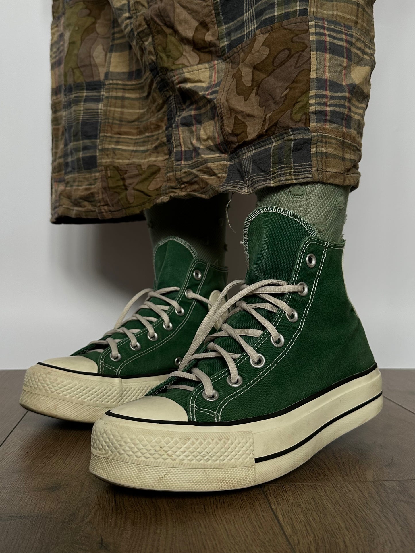 Converse CTAS Lift Hi Forest Green(39)