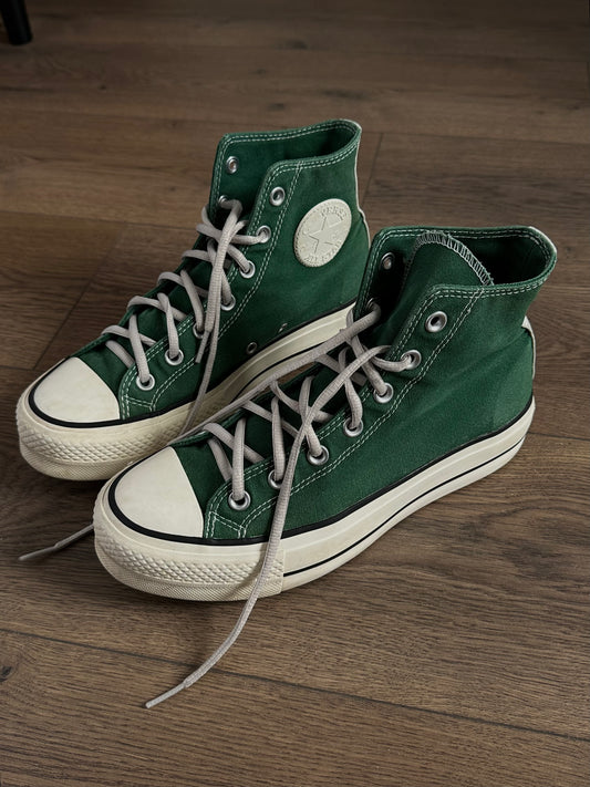 Converse CTAS Lift Hi Forest Green(39)