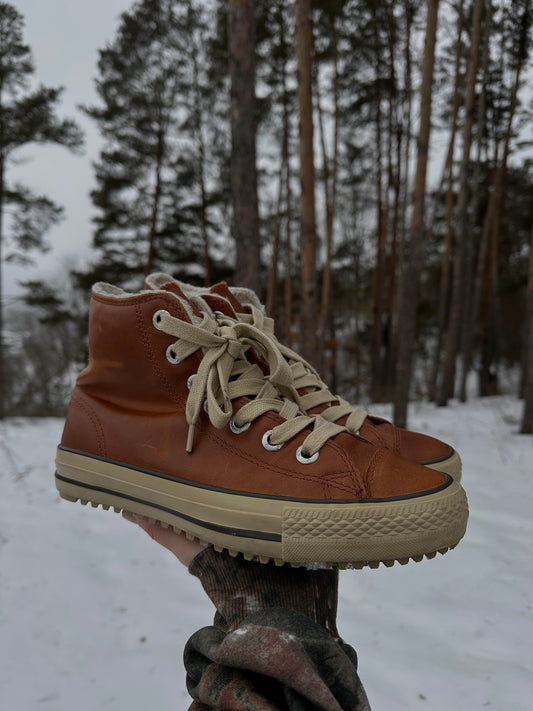 Вінтажні утеплені Converse All Stars(39)