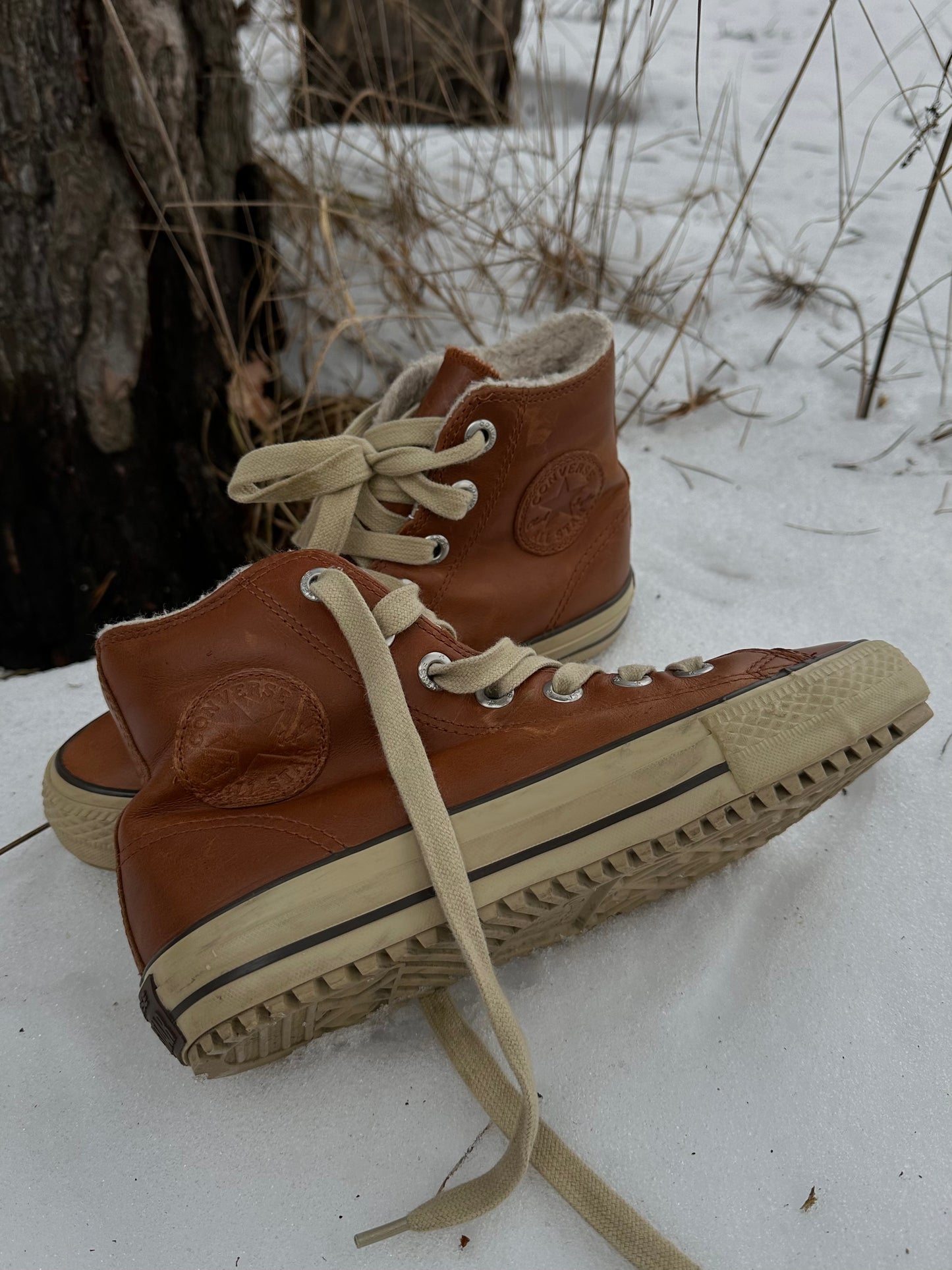 Вінтажні утеплені Converse All Stars(39)