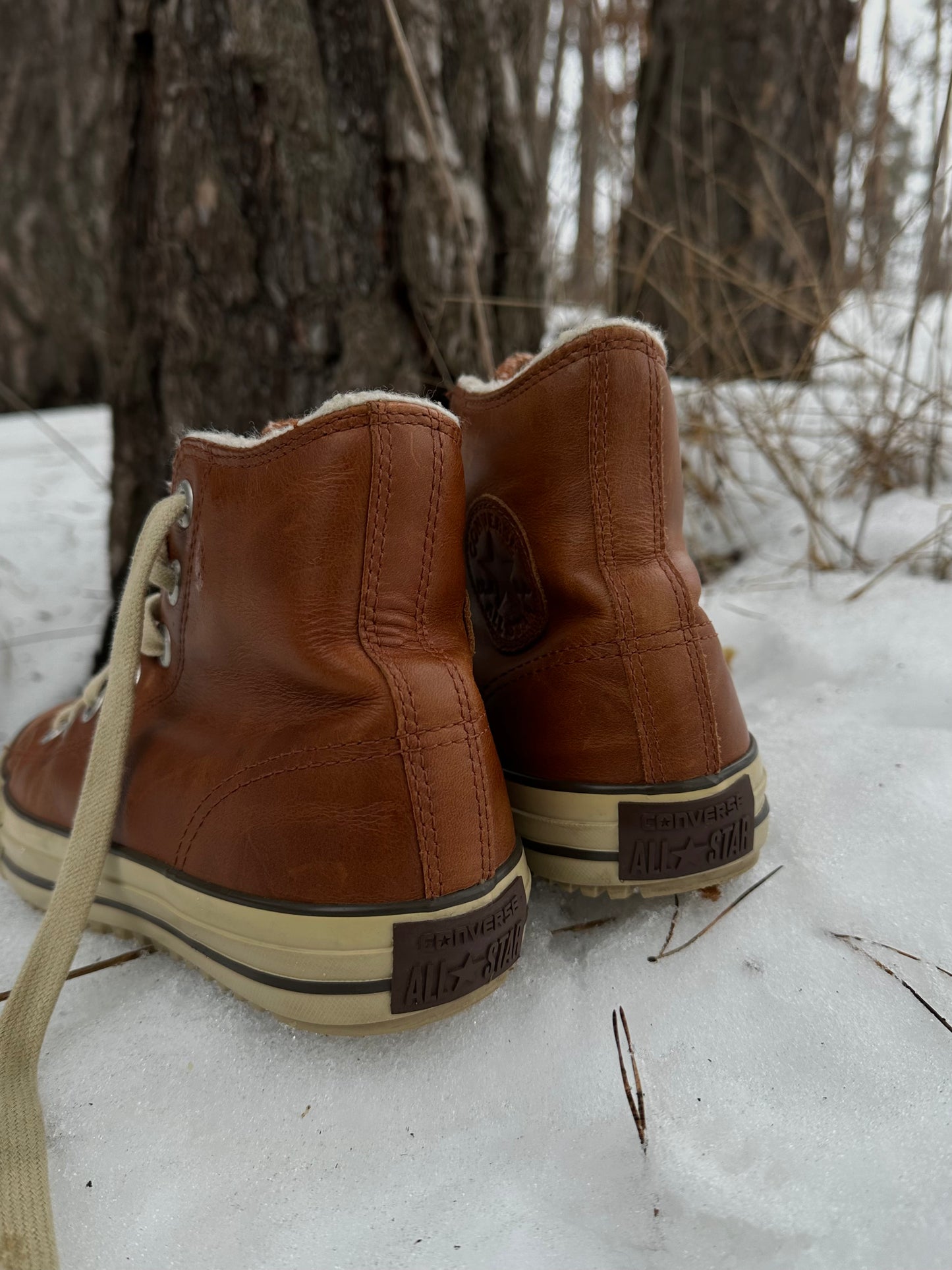 Вінтажні утеплені Converse All Stars(39)