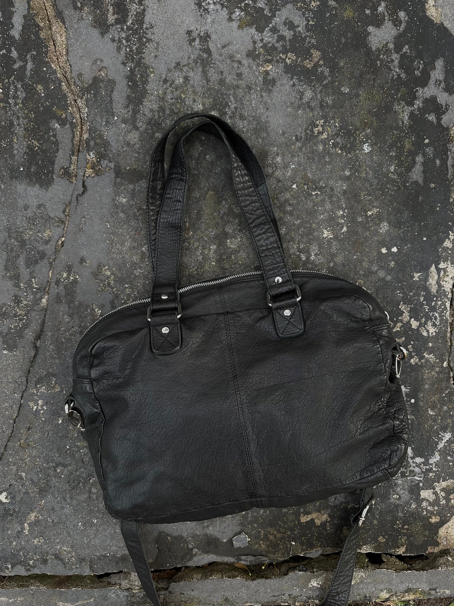 Шкіряна y2k сумка Nunoo Mille washed bag