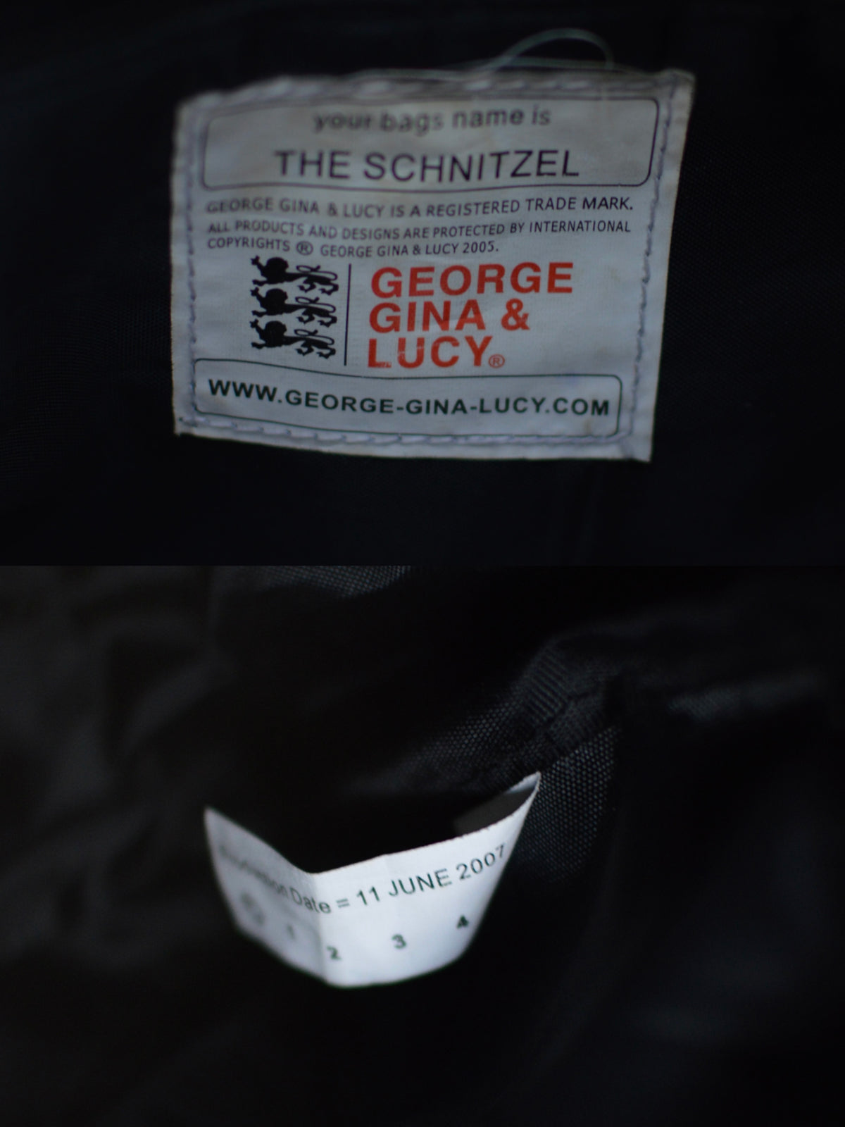 Оригінальна сумка меседжер George Gina & Lucy - the Schnitzel⋆☾