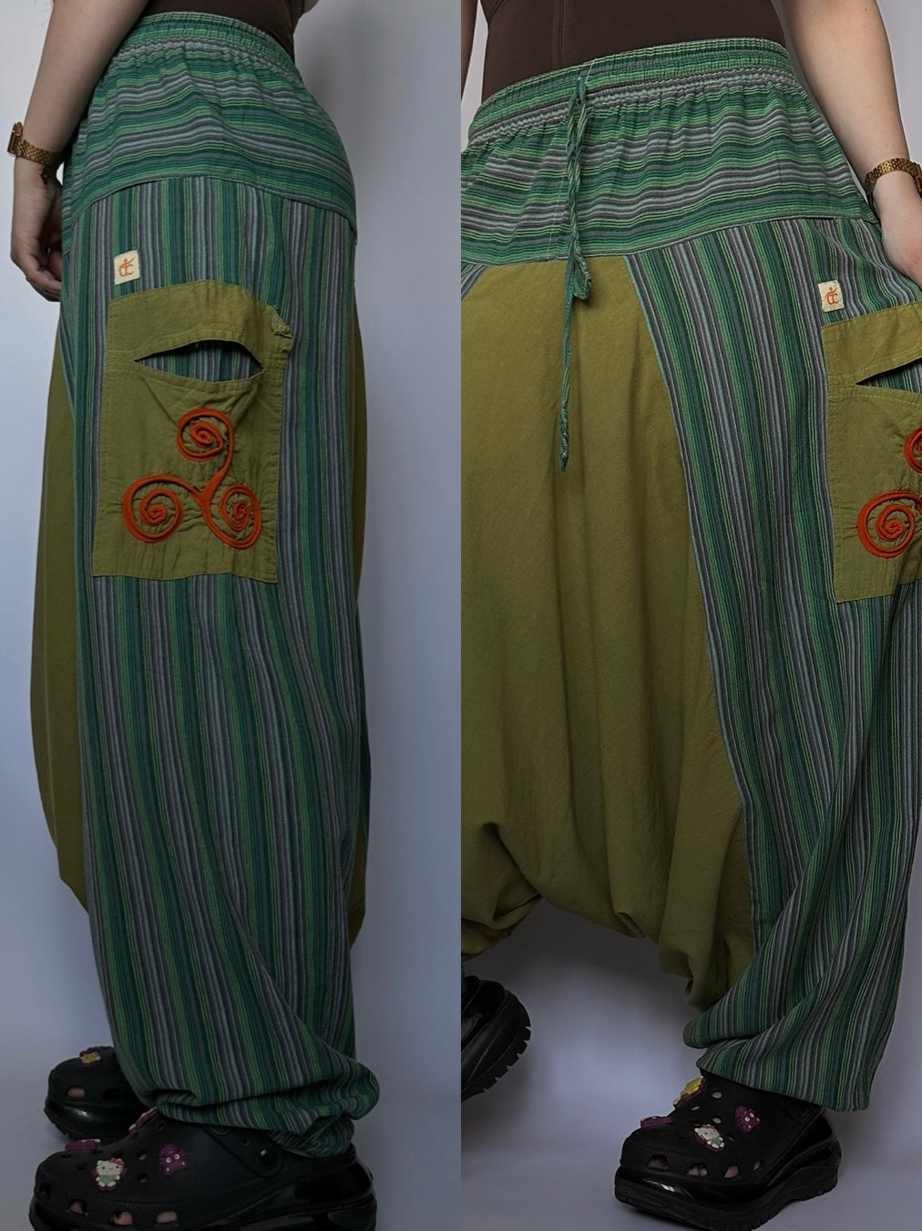 Хіппі гоблнікор штанці(L/XL)