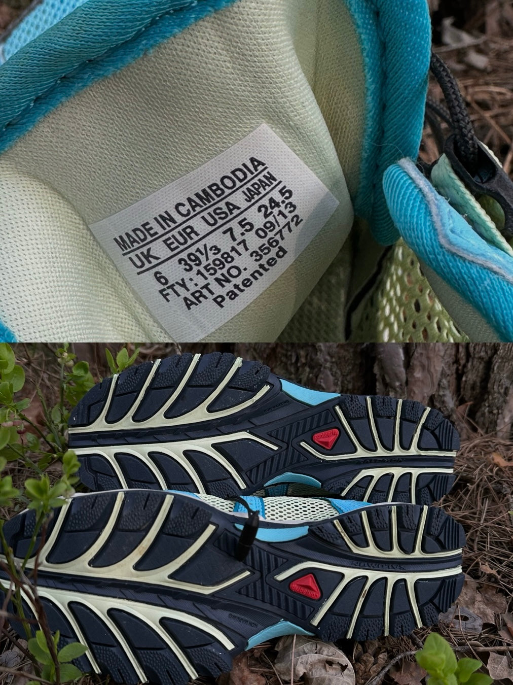 Salomon techamphibian Light Blue(39)