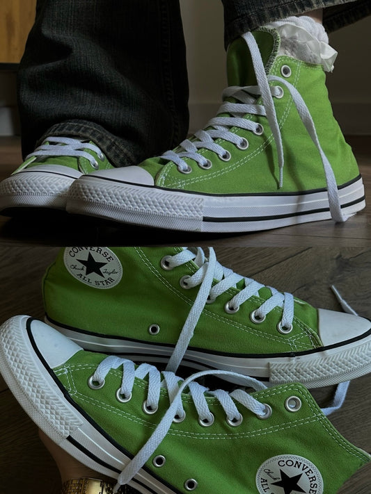 Converse All Star Hi lime green(41)
