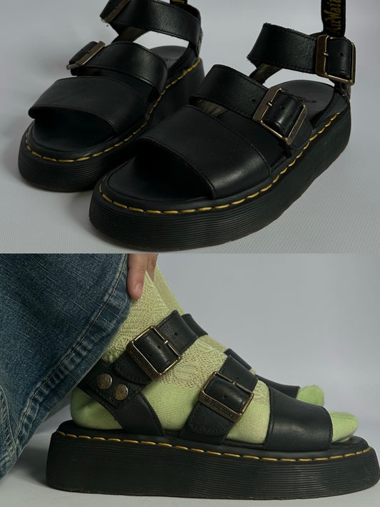 шкіряні сандалі Dr.Martens Gryphon Quad(38)