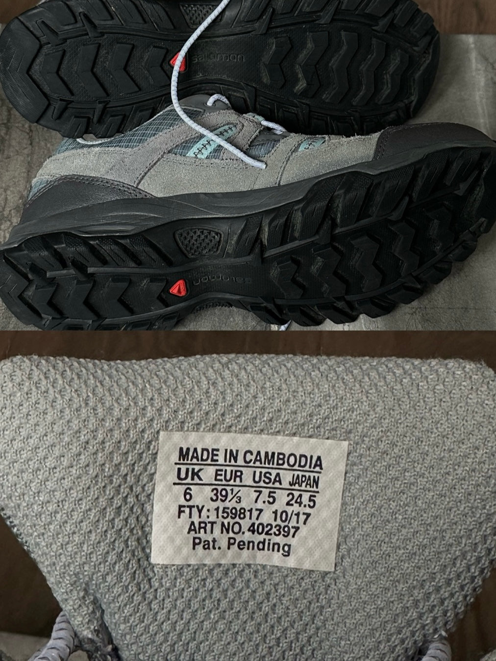 Salomon Tsingy Goretex 2017(38,5)
