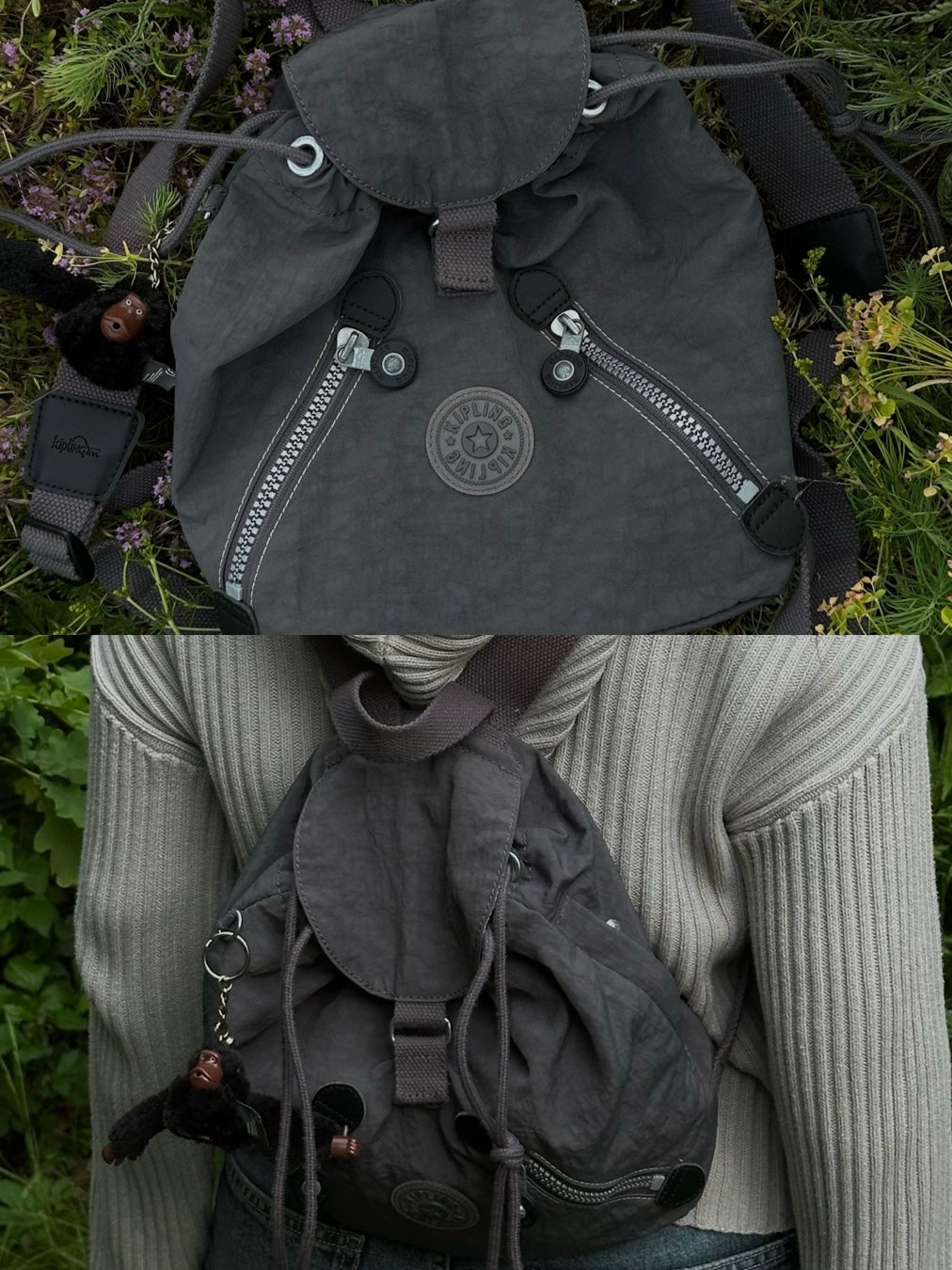 вінтажний міні рюкзак Kipling