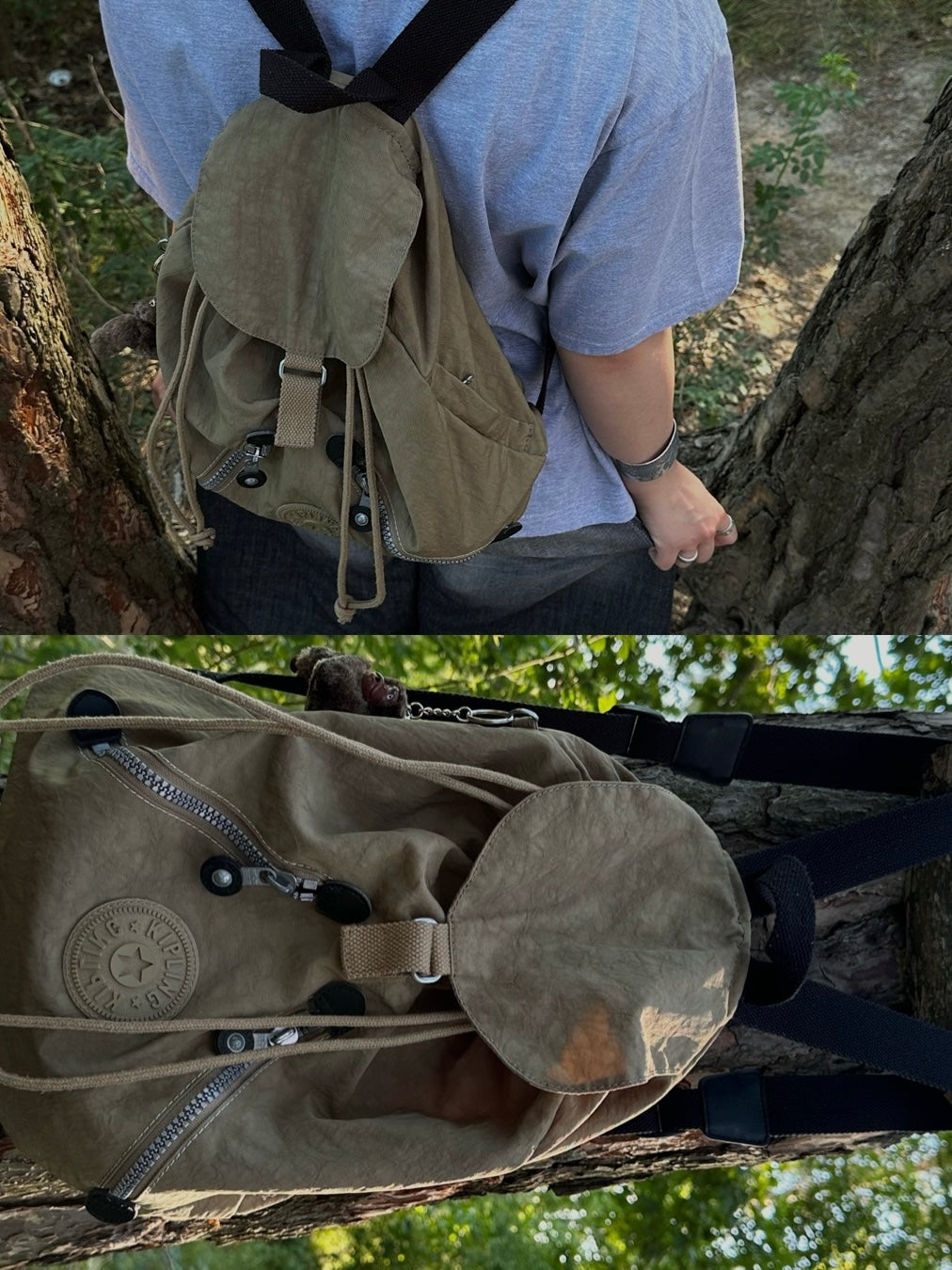 вінтажний рюкзак Kipling